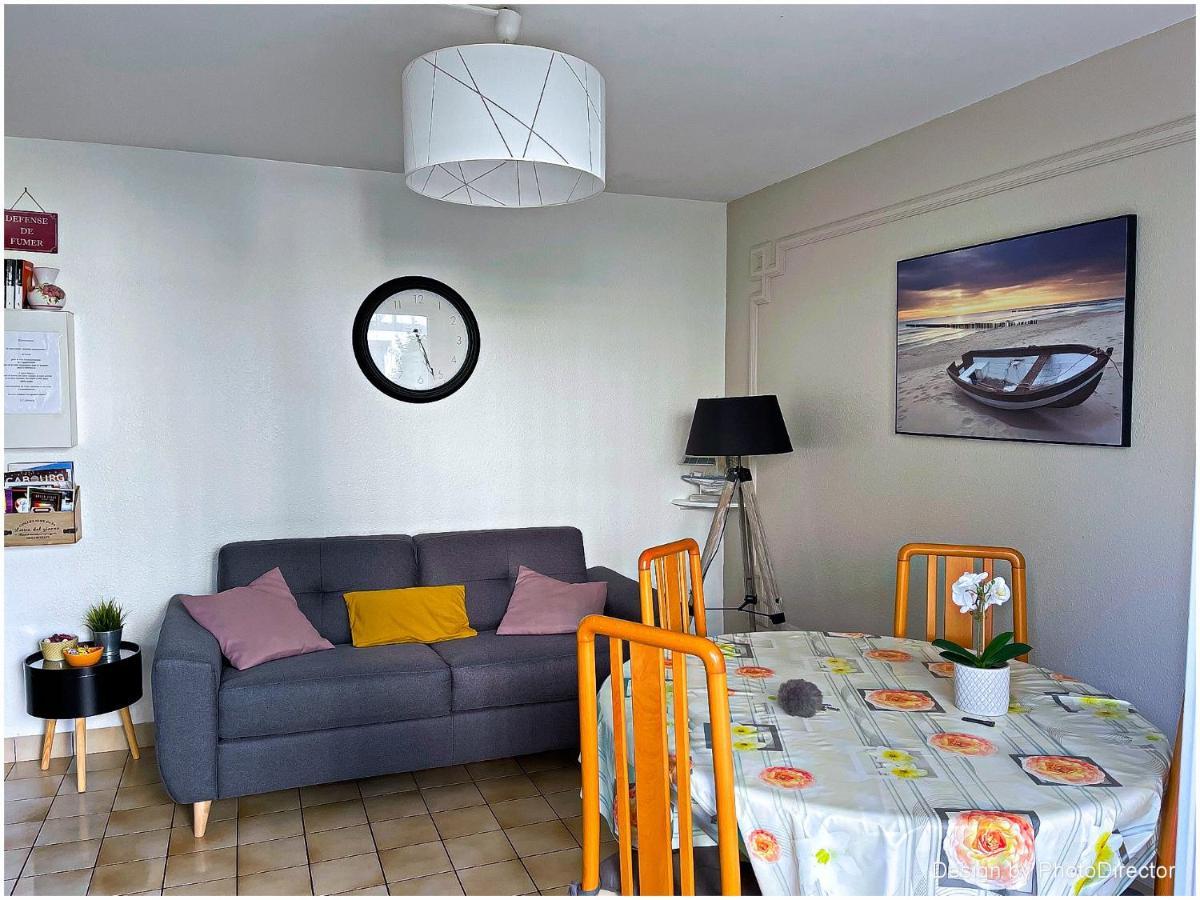 Cabourg, Appartement Plain Pied Avec Terrasse Acces Direct A La Plage Exterior photo